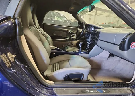 2001 Porsche Boxster S z USA, uszkodzony, nr VIN WP0CB29821U664953